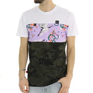 T-SHIRT TYRELL SHOESHINE BIANCO